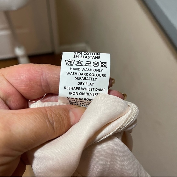 Elise Ryan Beautiful Cotton Fit n Flare Floral Detail MIDI Dress - Picture 10 of 12